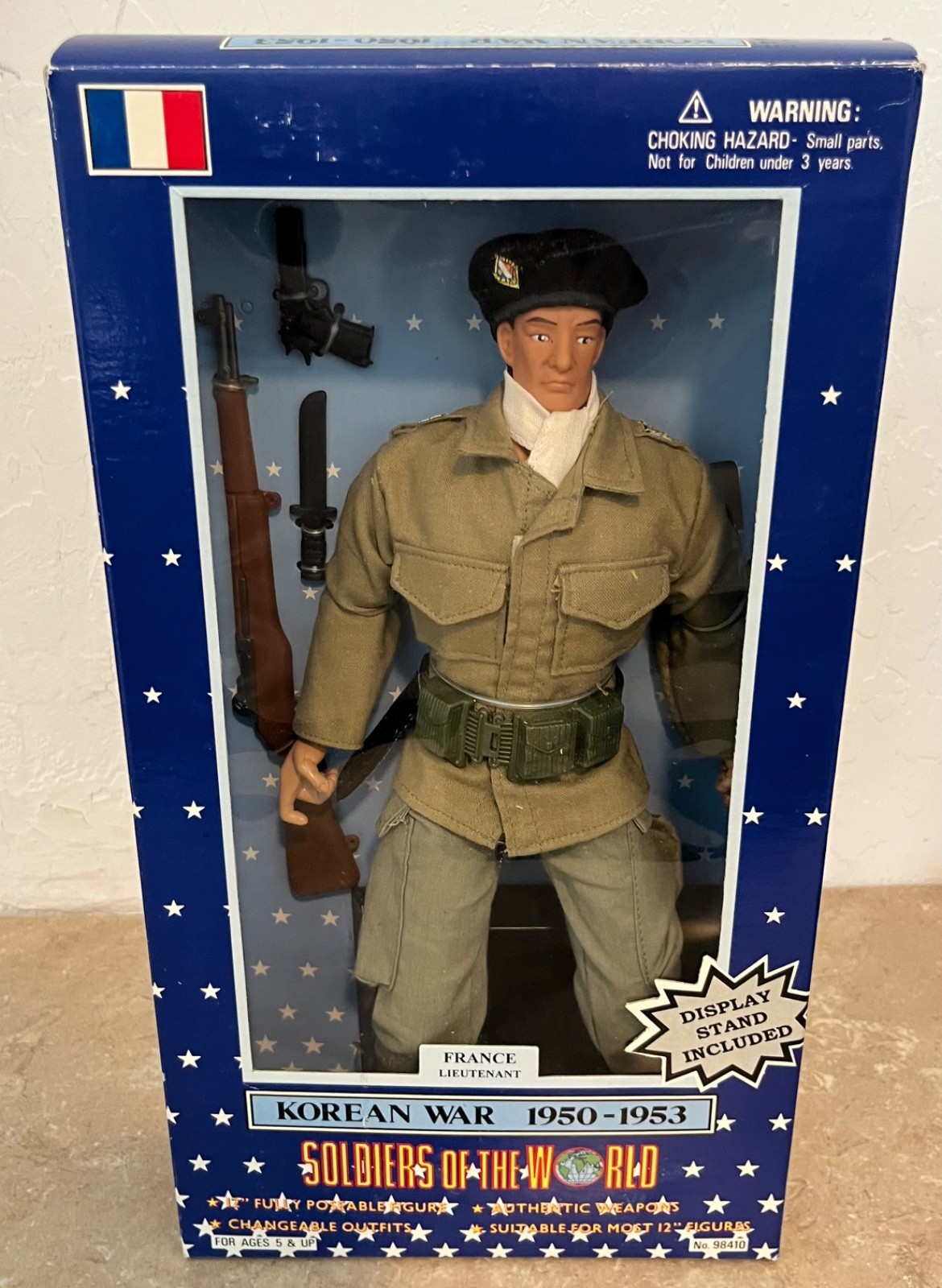 Soldiers Of The World Korean War 1950-1953 France Lieutenant Figure
