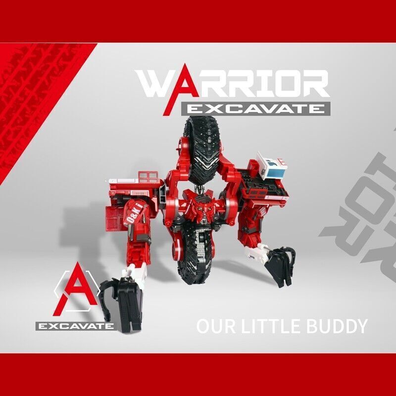 Mechanical Team MT-07 Scorpion Overload MT-08 Excavate Figure Model Toy New