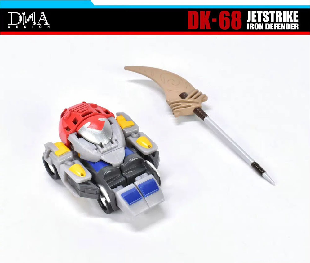 DNA Design DK-68 Wheelie Repaint Jetstrike Iron Defender Accessory Pack