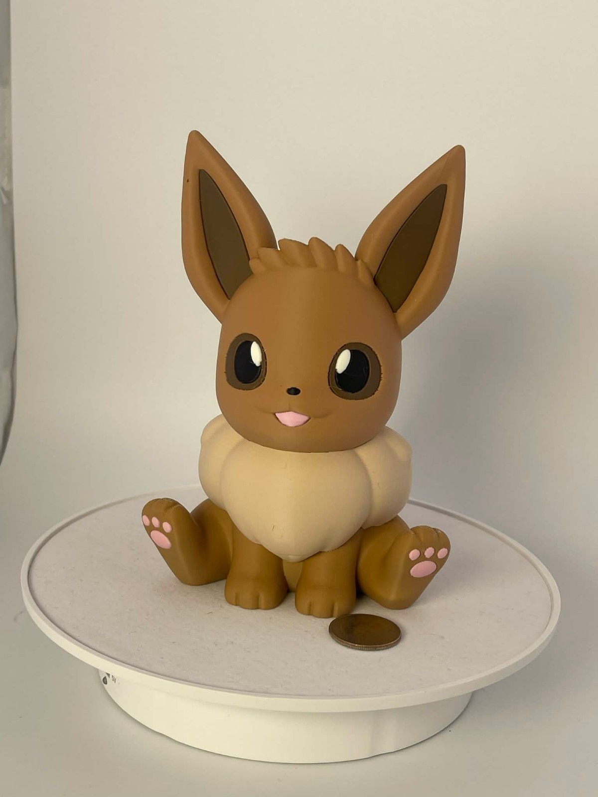 Custom Eevee Fan Art Figurine 6″ 3D PrintedPokémon Inspired Cute Collectable