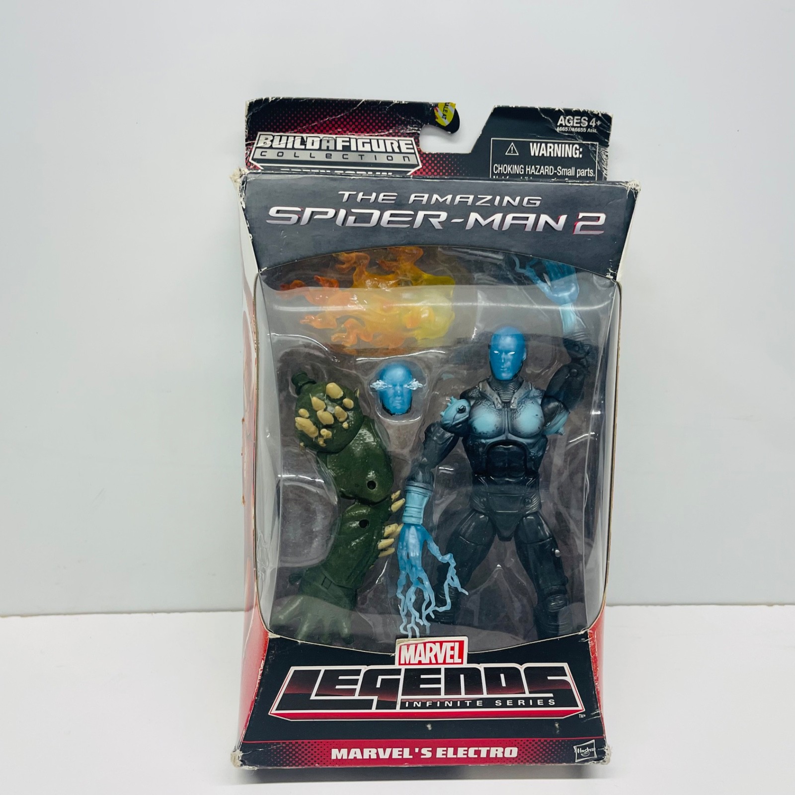 Electro Amazing Spider-Man 2 Marvel Legends Ultimate Green Goblin BAF Wave 6”NIP