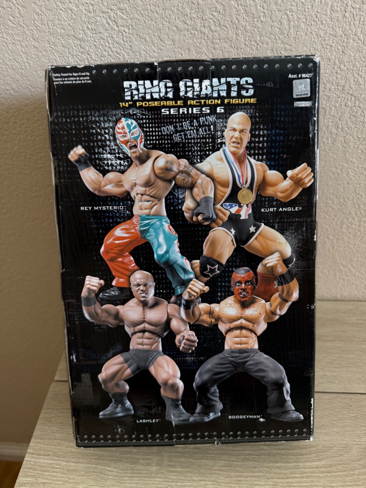 WWE Ring Giants Ray Mysterio 14″ Action Figure 2006 Series 6 Jakks Pacific New*