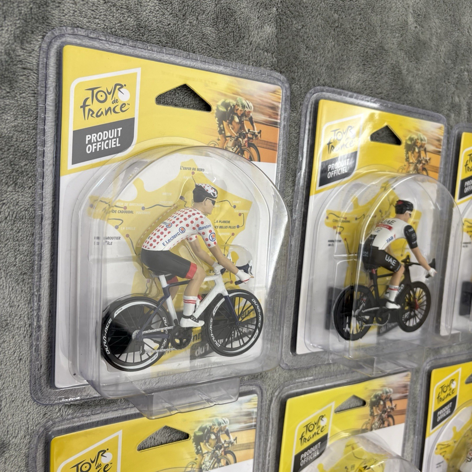 Tour De France Figures Lot of 6 1:18 Models Cycling Cyclist SOLIDO