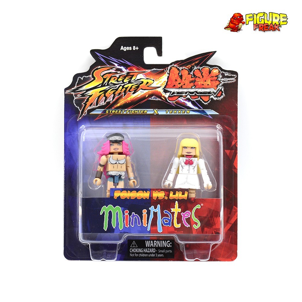 Street Fighter X Tekken Minimates Series 1 Poison vs Lili