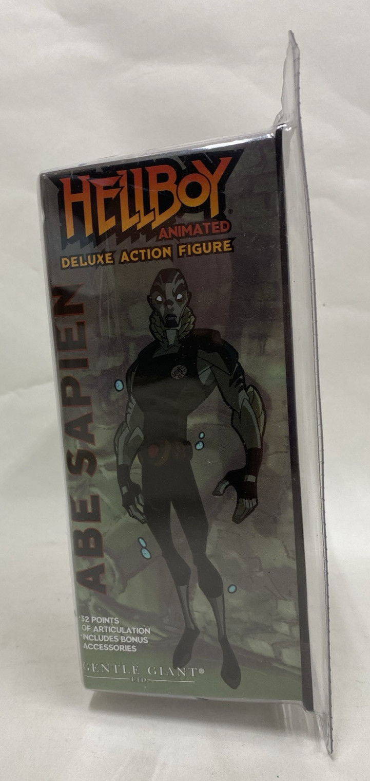 Gentle Giant – Abe Sapien – Deluxe Action Figure 2007 Hellboy Animated -SEALED