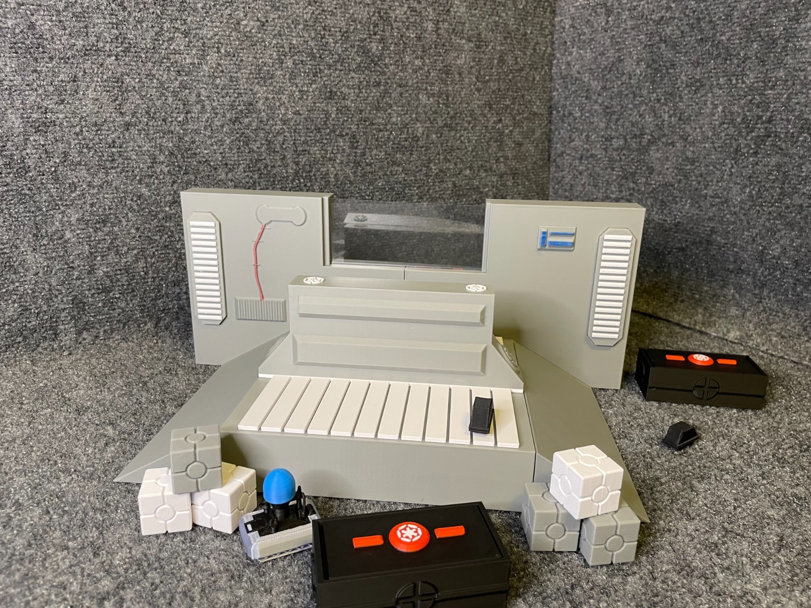 Custom made star wars Inspired 3.75 Imperial checkpoint