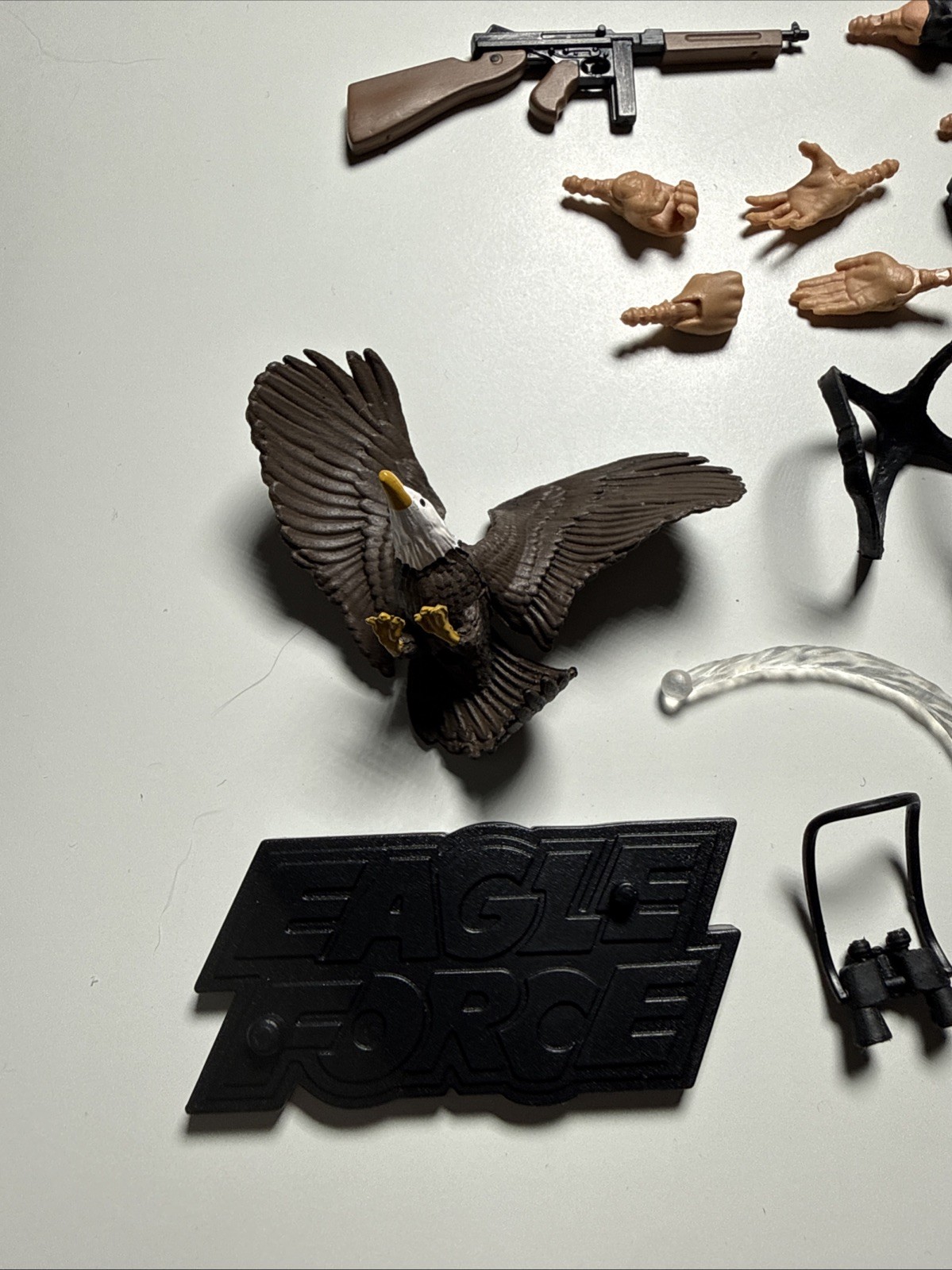 BBTS Eagle Force Captain Eagle 1/18 Action Figure Accessories Lot