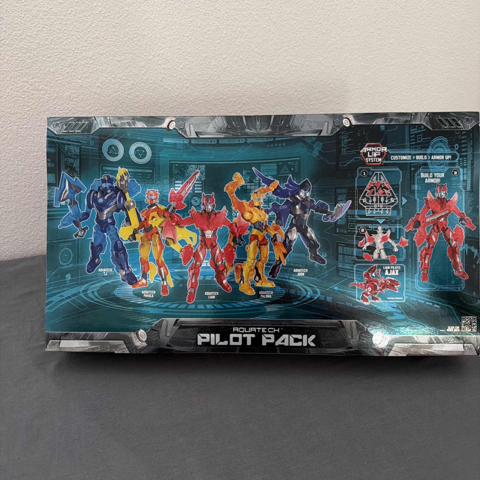 Armorsaurs Armor-Up System Aquatech Pilot Pack Action Figure 5-Pack