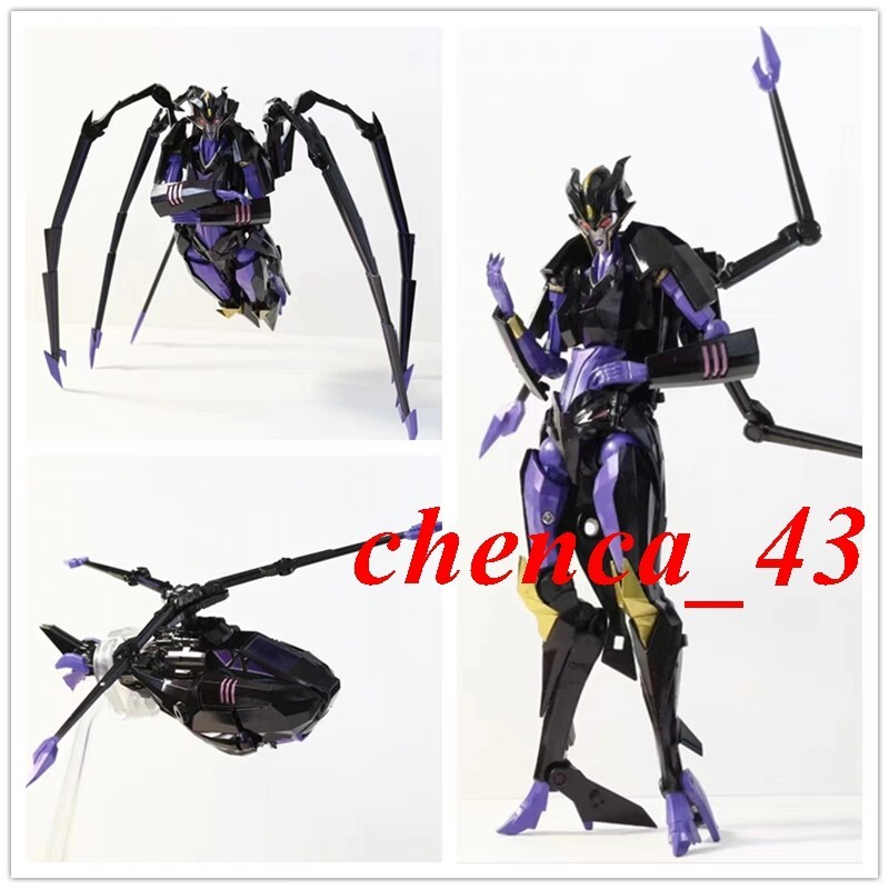 US Ship!! APC Toys Night Countess DARK FOREST Blackarachnia Airachnid TFP Figure