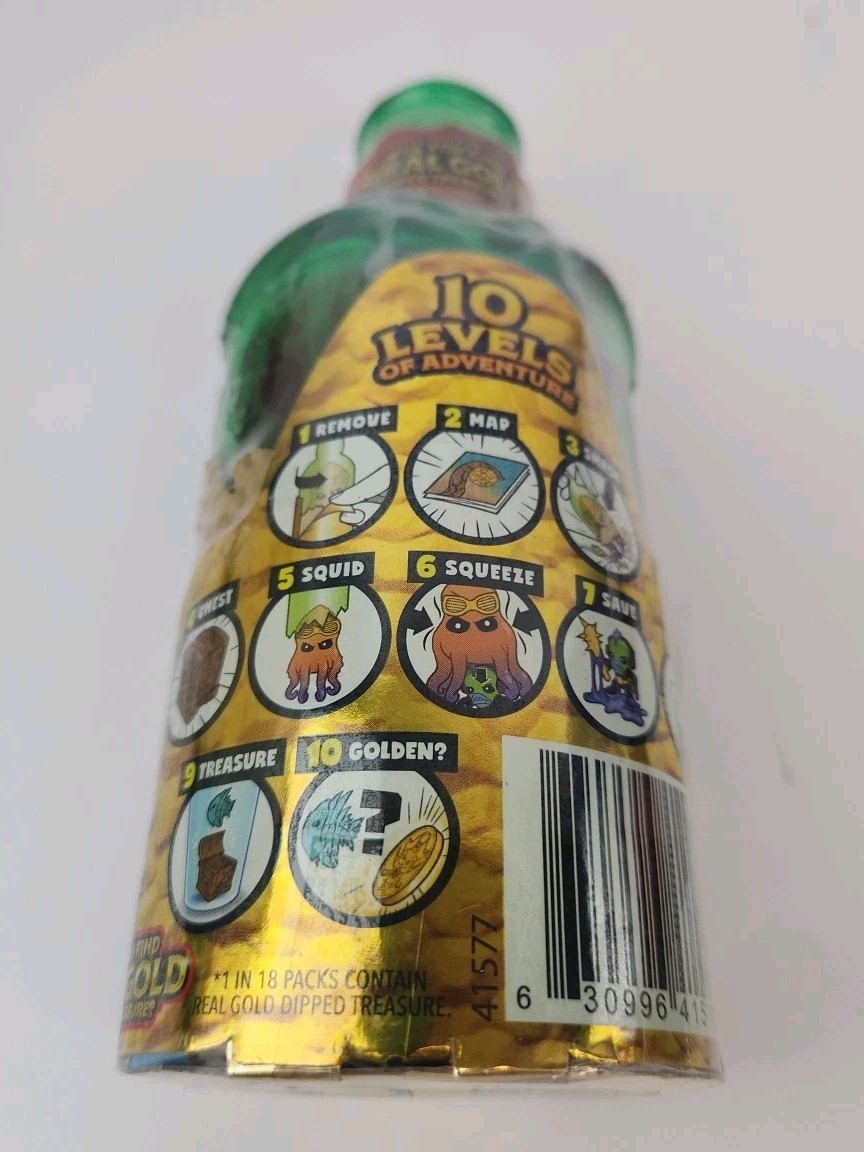 Treasure X Sunken Gold Bottle Smash Action Figure & Treasure Inside Real Gold?