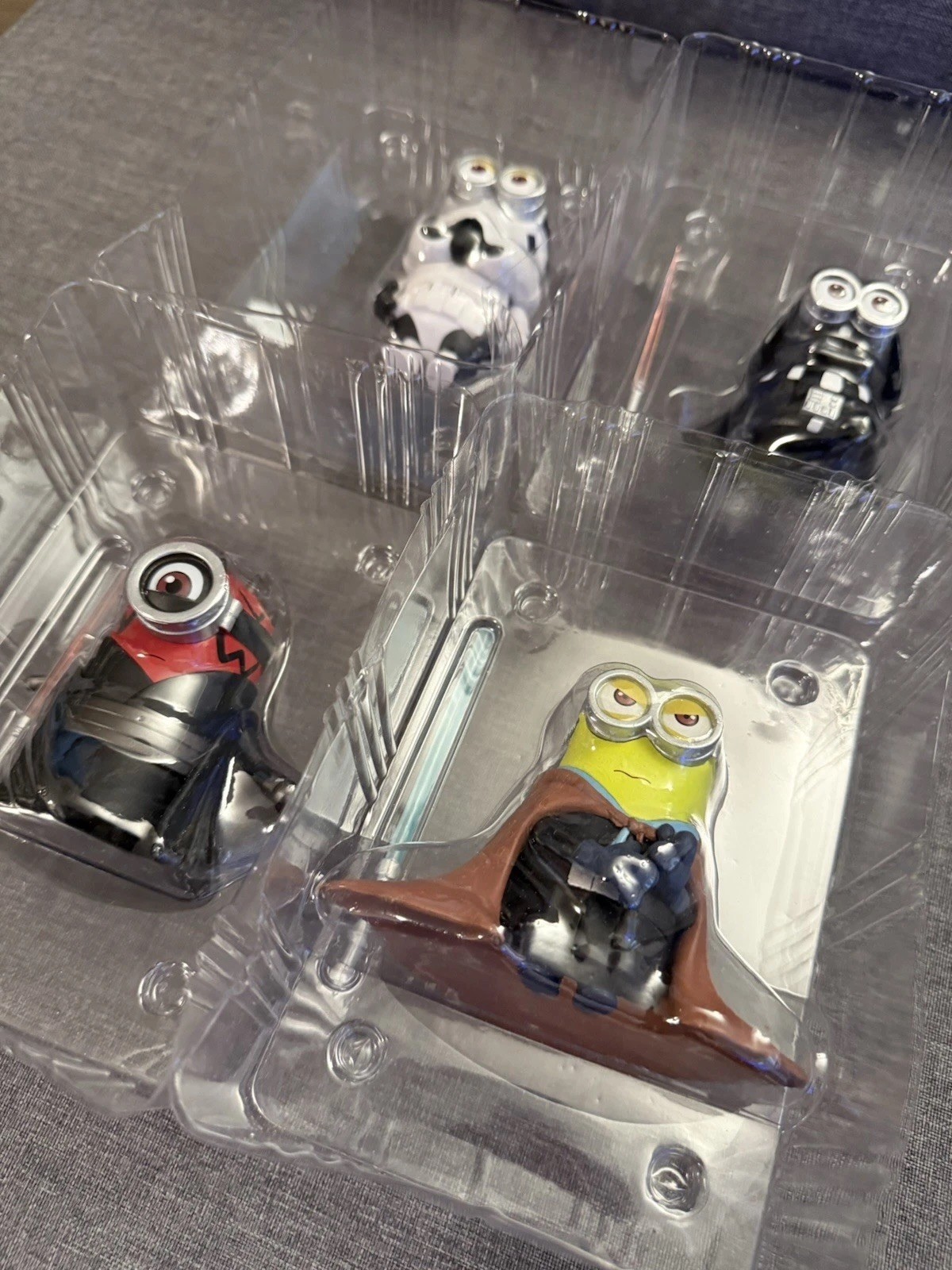 Minions x Star Wars Set Japan Exclusive Jedi Vader Maul Stormtrooper OG Rare Set