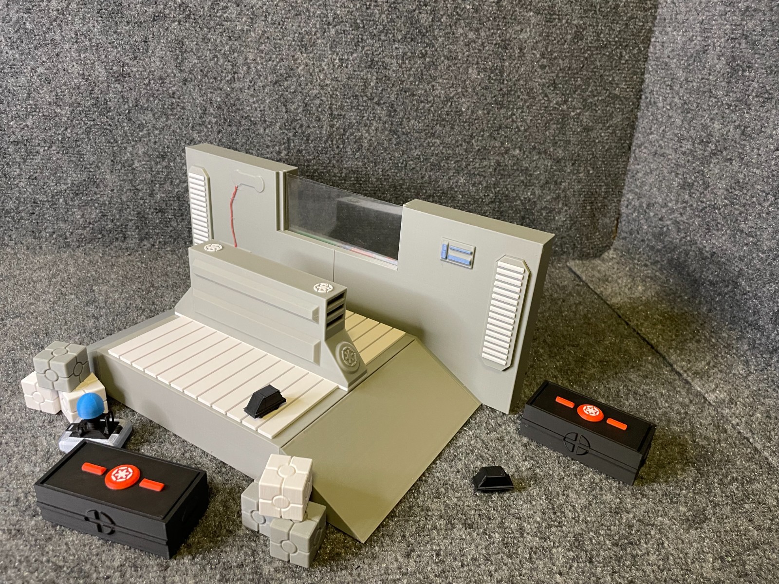 Custom made star wars Inspired 3.75 Imperial checkpoint