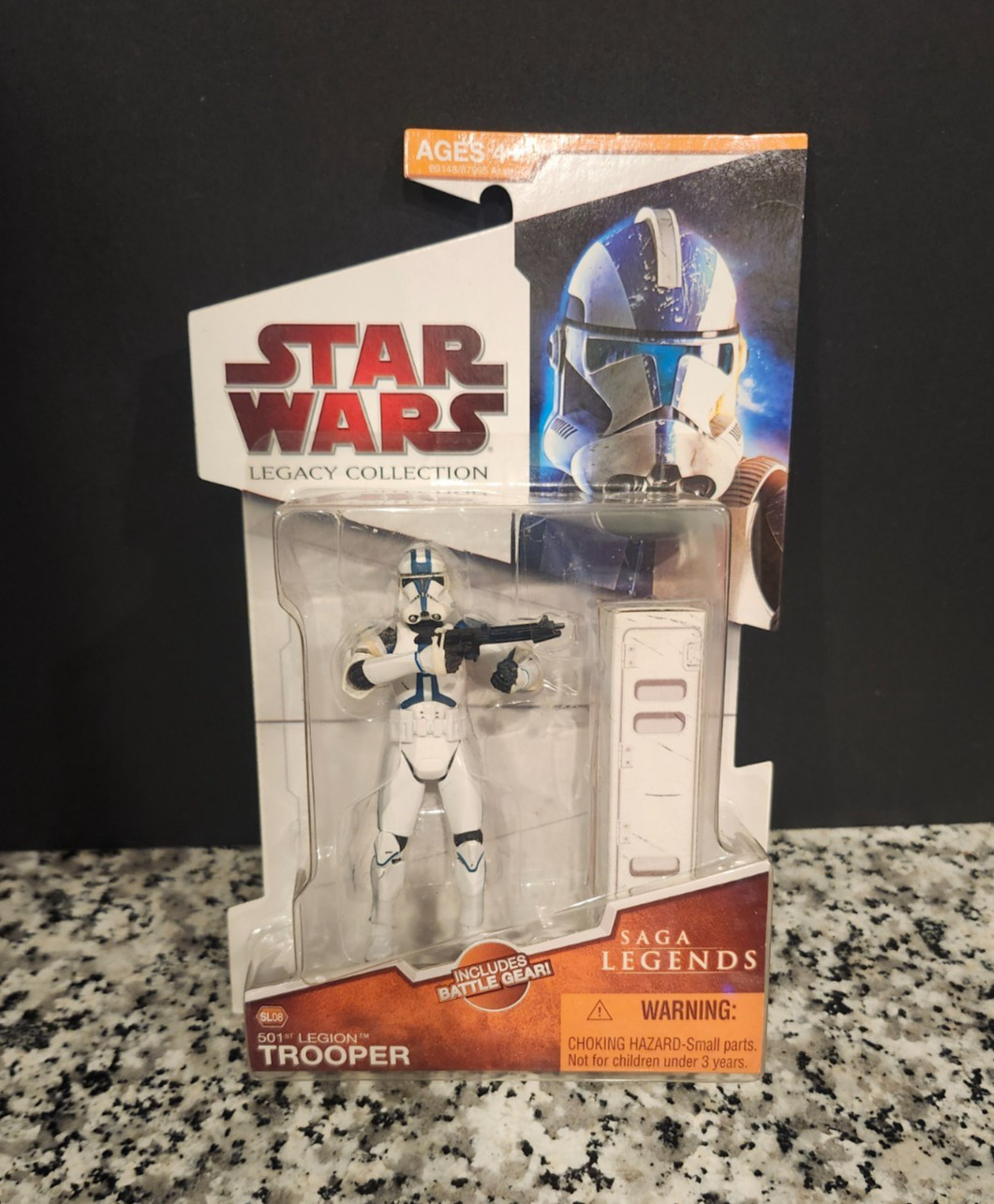 501st Legion Trooper SL08 STAR WARS Legacy Collection Saga Legends MOC NEW