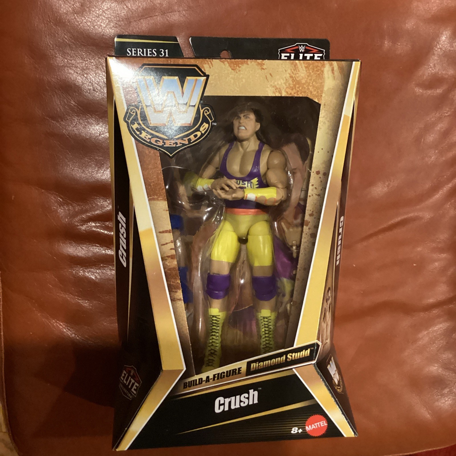 WWE Elite Legends Kona Crush Action Figure & Accessories, Series 31