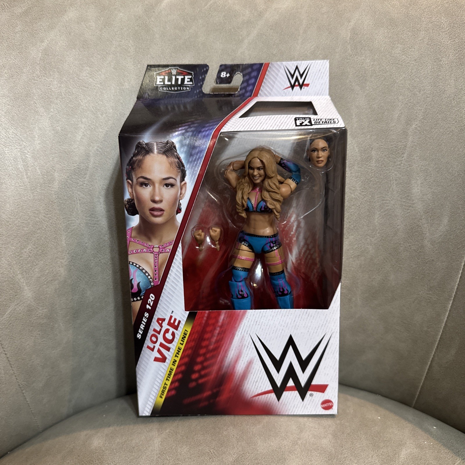 Mattel WWE NXT Elite 120 Lola Vice MOC FIRST TIME IN THE LINE BRAND NEW