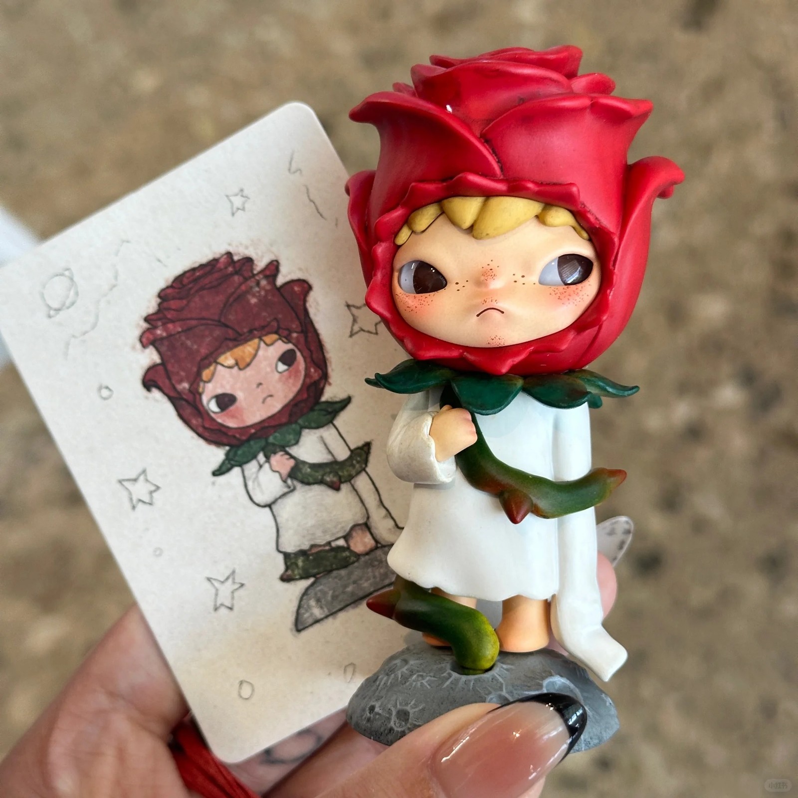 The Rose-Hirono X Le Petit Prince Series Toy Gift Confirmed Figure
