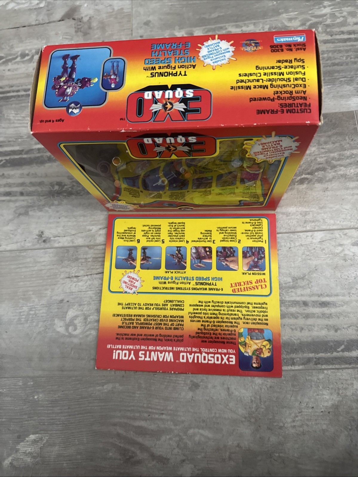 Exo-Squad Typhonus “High Speed Stealth” E-Frame Playmates Toys