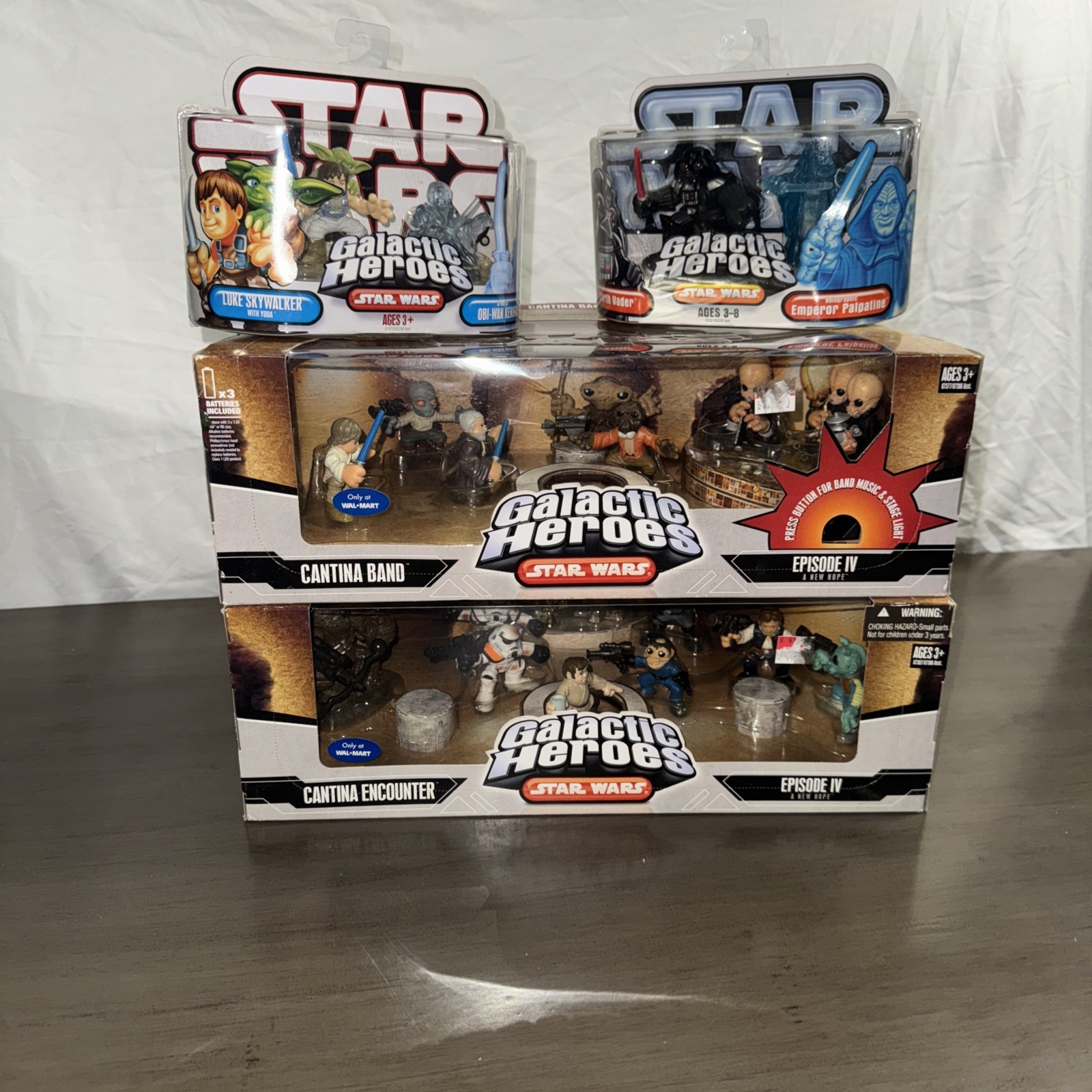 STAR WARS GALACTIC HEROES CANTINA BAND & CANTINA ENCOUNTER EPISODE IV A NEW HOPE
