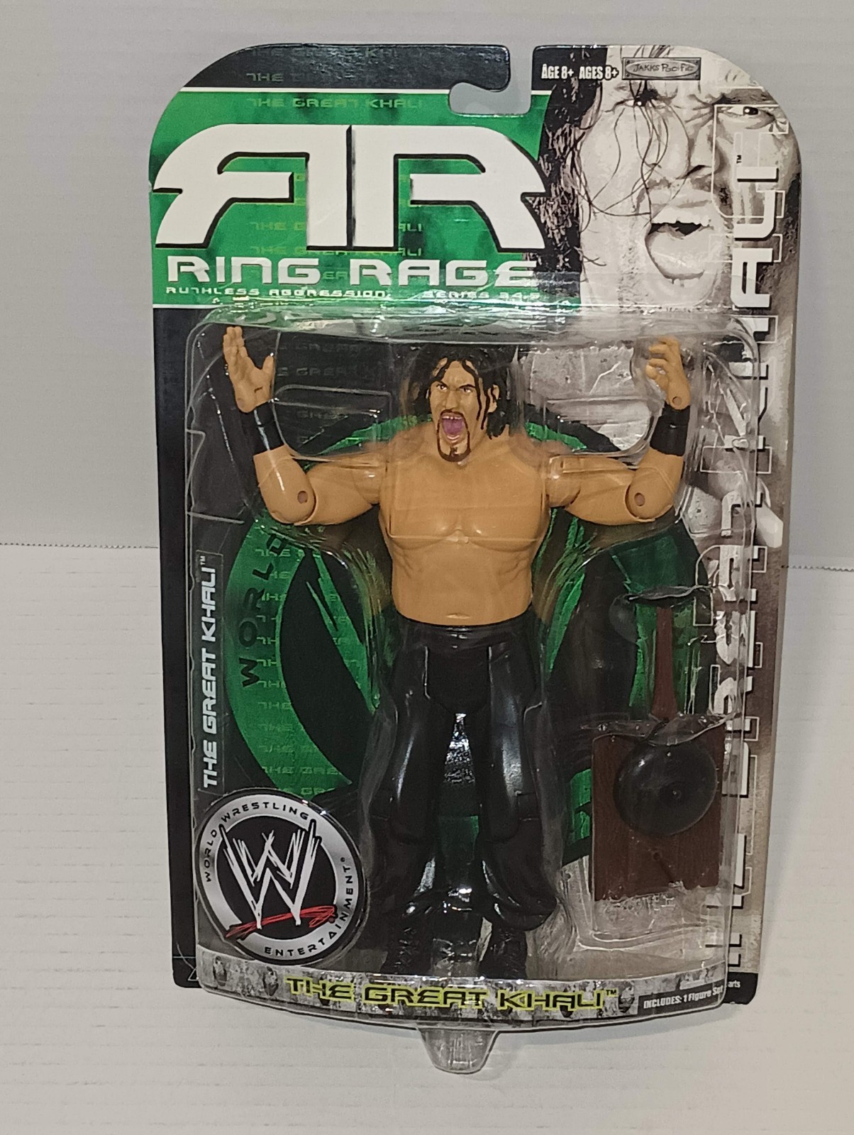 WWE 2008 Ring Rage Ruthless Aggression Series 34.5 The Great Khali New Sealed