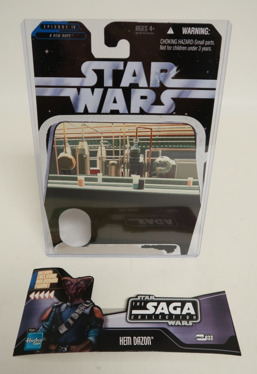 Hem Dazon Star Wars Card & Label The Saga Collection A New Hope Episode IV