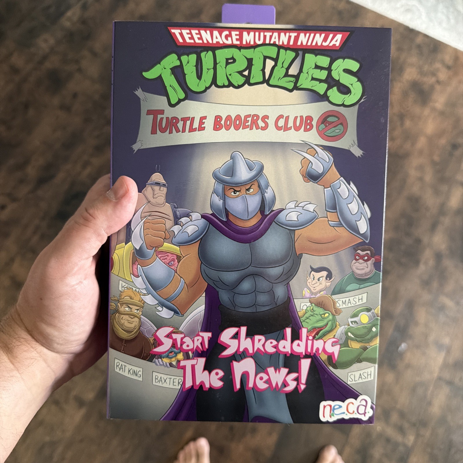 NECA TMNT Toon Haulathon 2025 Shredder Start Shredding The News Target Exclusive