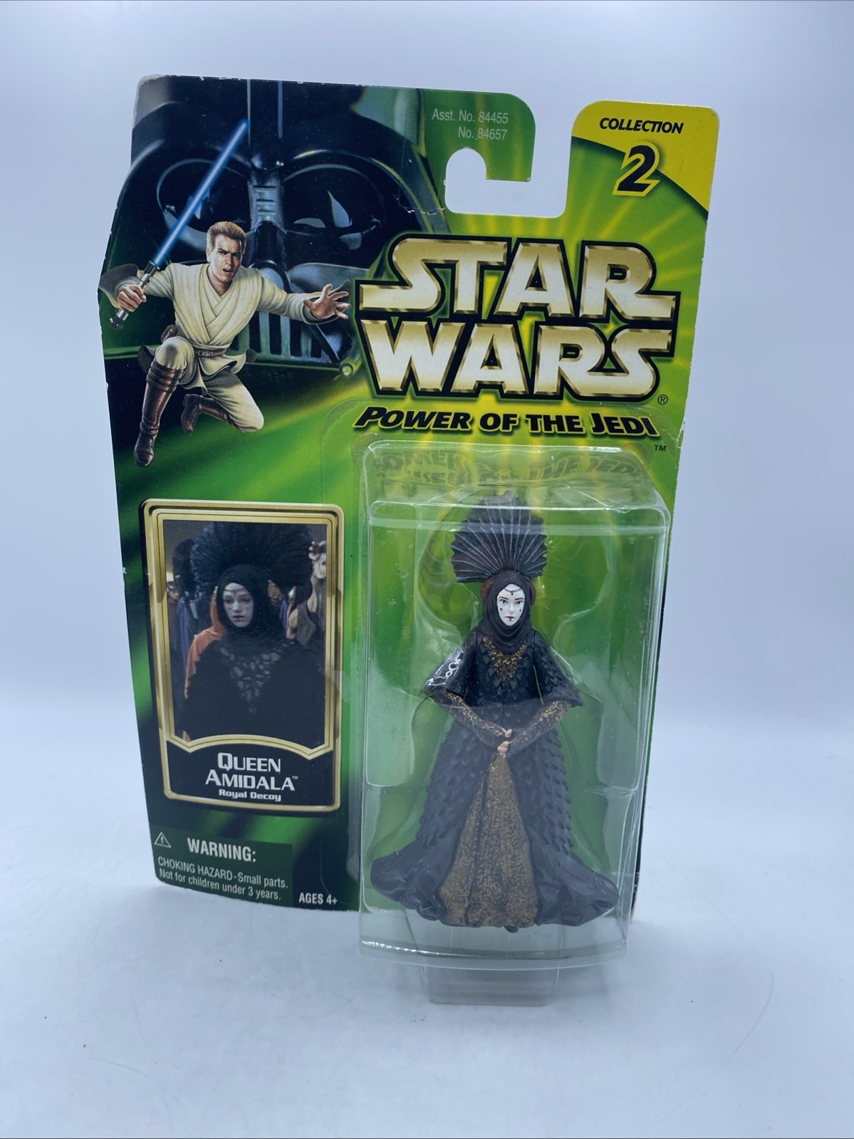 Queen Amidala Royal Decoy 2001 STAR WARS Power of the Jedi MOC NEW