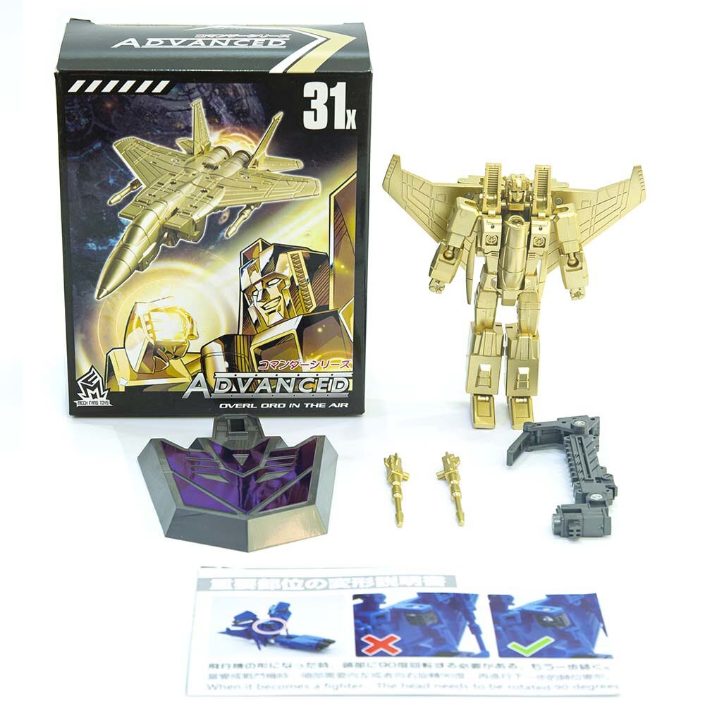 MechFans Toys Golden Lagoon Red Lightning Pioneer Series MFT MF-31X Starscream