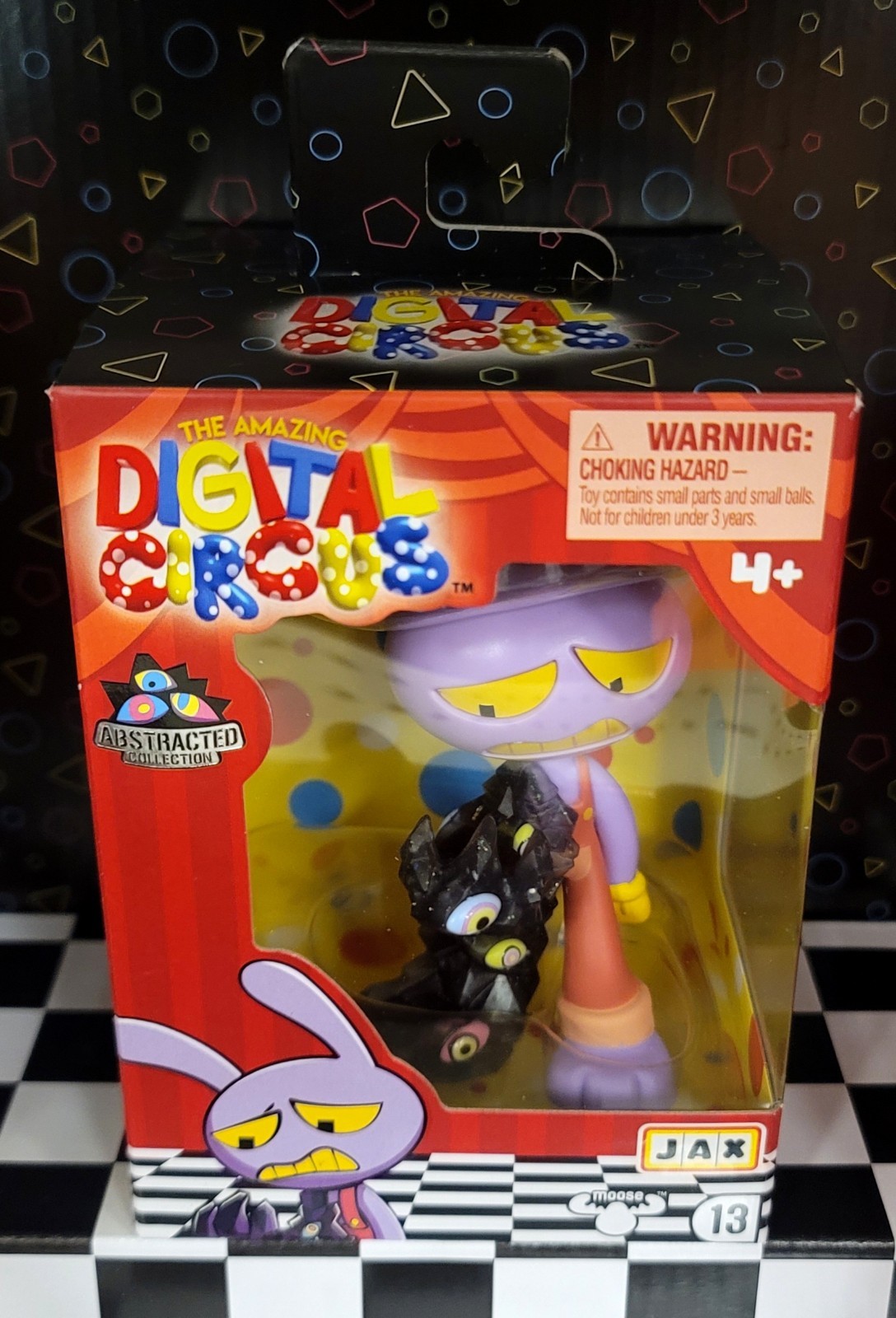 The Amazing Digital Circus 4″ Figure Abstracted Collection – #13 JAX NEW RARE