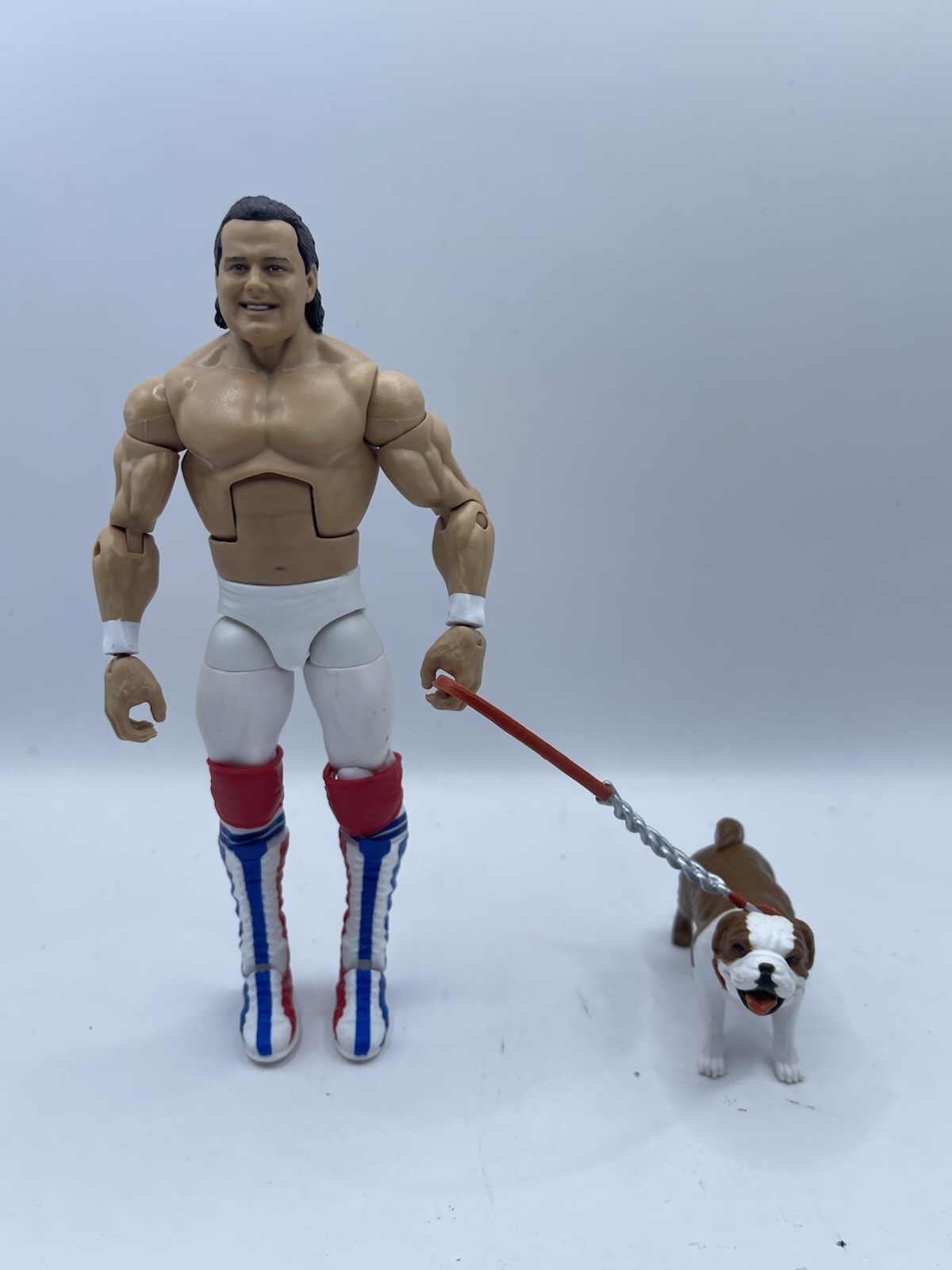 BRITISH BULLDOG ( aka Davey Boy Smith ) WWE wrestling ELITE FIGURE ( Series 82 )