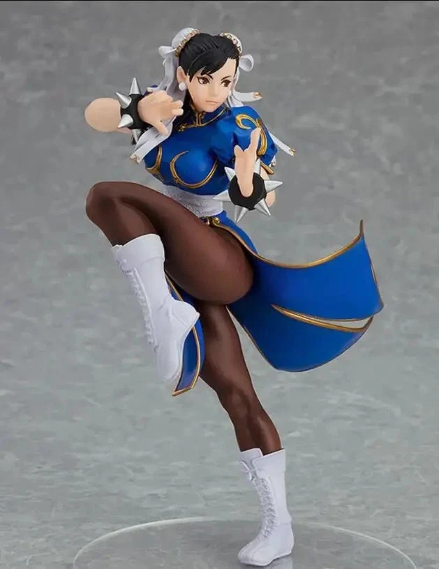 Street Fighter Cammy Chun-Li POP UP PARADE Figure Anime Model Gift NO BOX