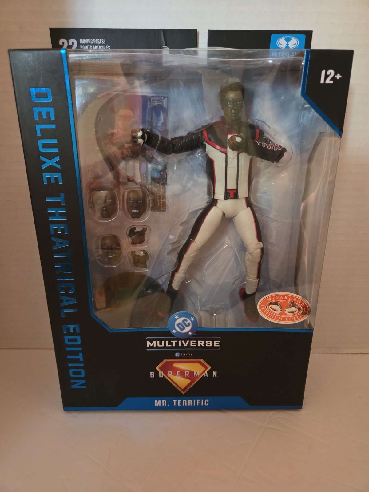 New Deluxe Theatrical Edition Mr. Terrific McFarlane Platinum Edition DC Studios