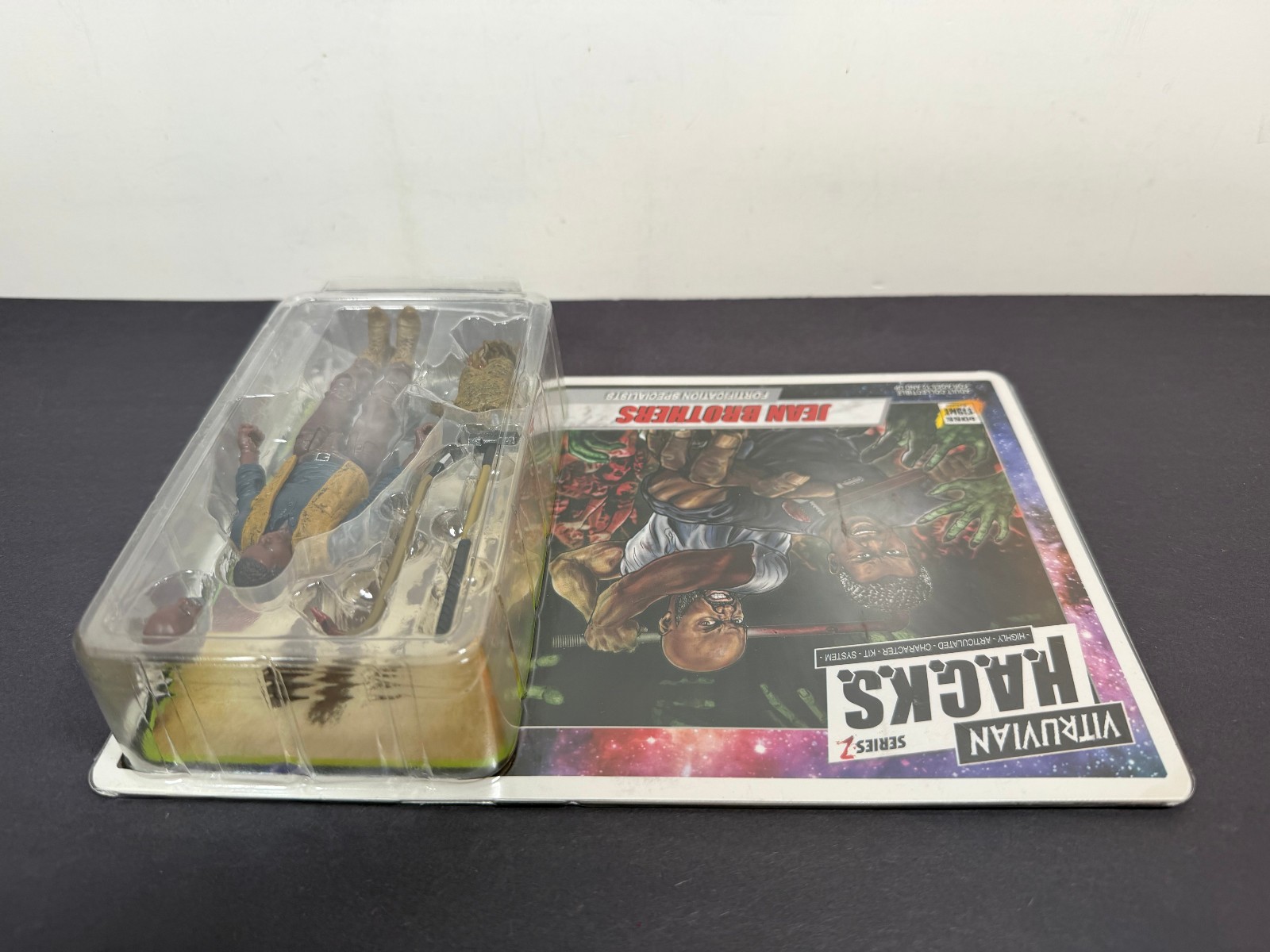 Boss Fight Studio Vitruvian Hacks Series Z JEAN BROTHERS 3.75″ Action Figure