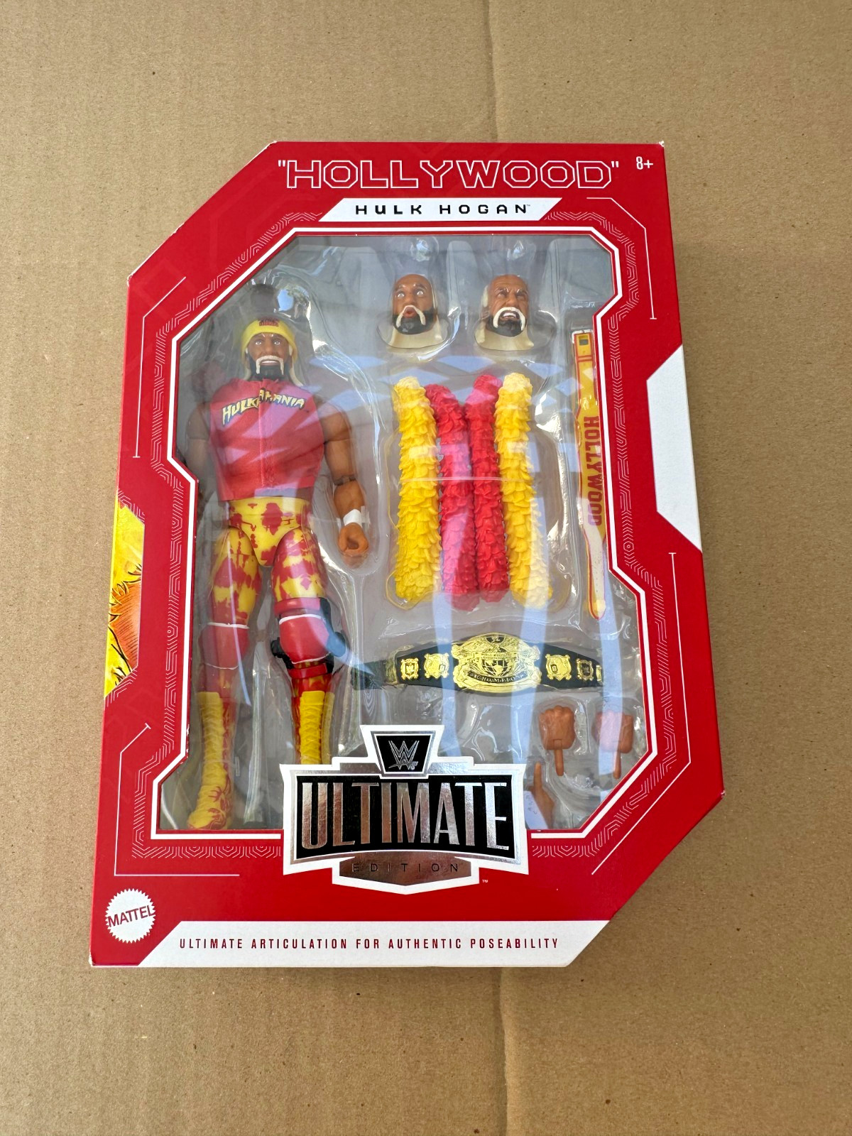 Mattel WWE Elite Ultimate Hollywood HULK HOGAN HULKAMANIA EXCLUSIVE NEW IN BOX