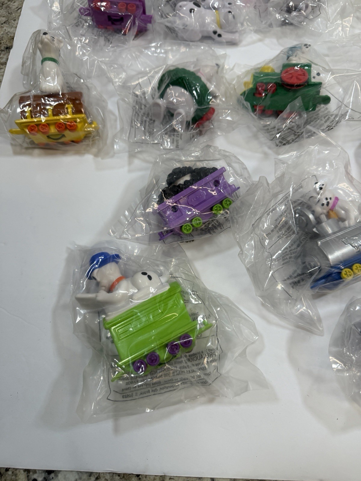 Disney 101 Dalmatians 2000 McDonald’s Happy Meal Figurines Lot of 18 pcs Sealed