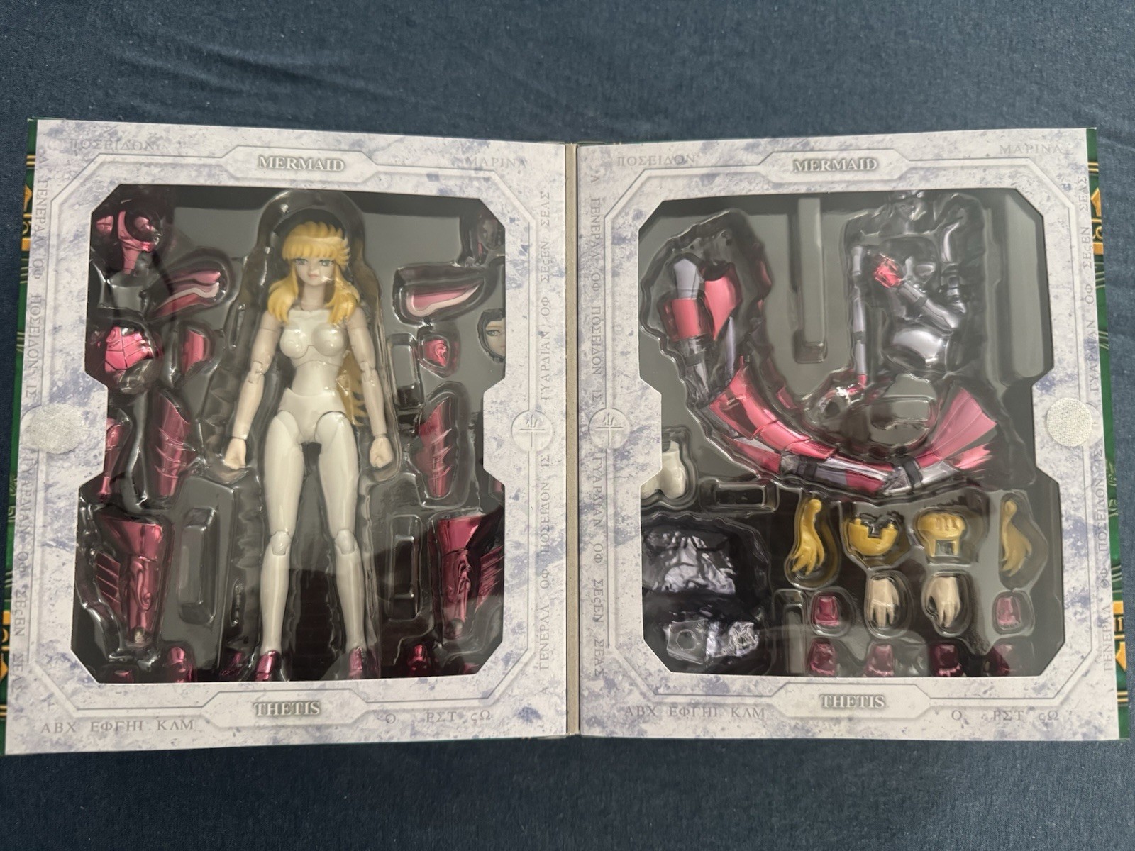 Bandai Saint Seiya Thetis Mermaid Action Figure Pink 2012 Age 15+
