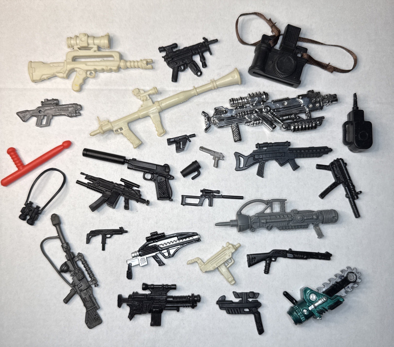 GI Joe & Alike Weapon Accessories Mixed Lot of 25+ Pieces