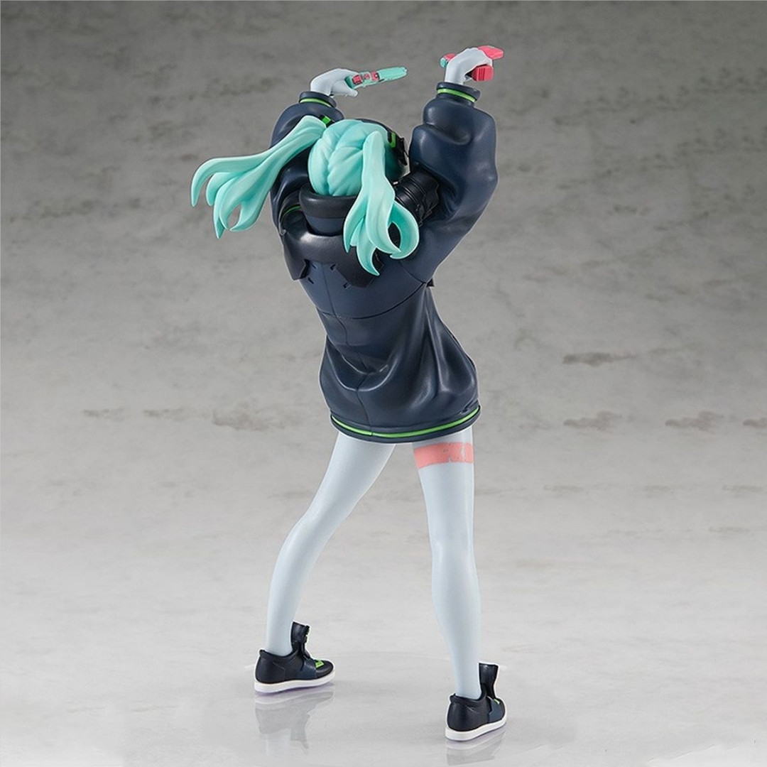 17 cm/ 6.7 in Cyberpunk Edgerunners Figure The Gun Rebecca Anime Figure No Box