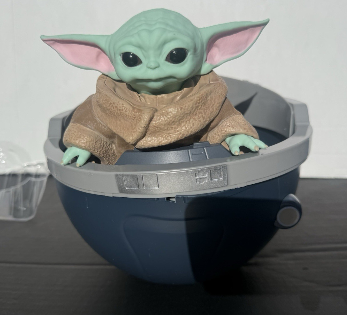 Star Wars THE MANDALORIAN and GROGU Hover Pram PopCorn Bucket AMC 2026 baby yoda