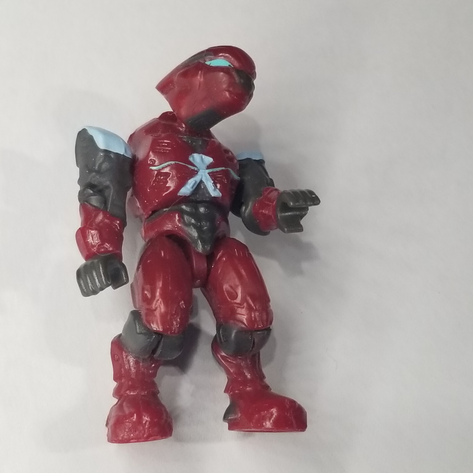 Halo Mega Bloks Covenant Elite Red Gray Blue