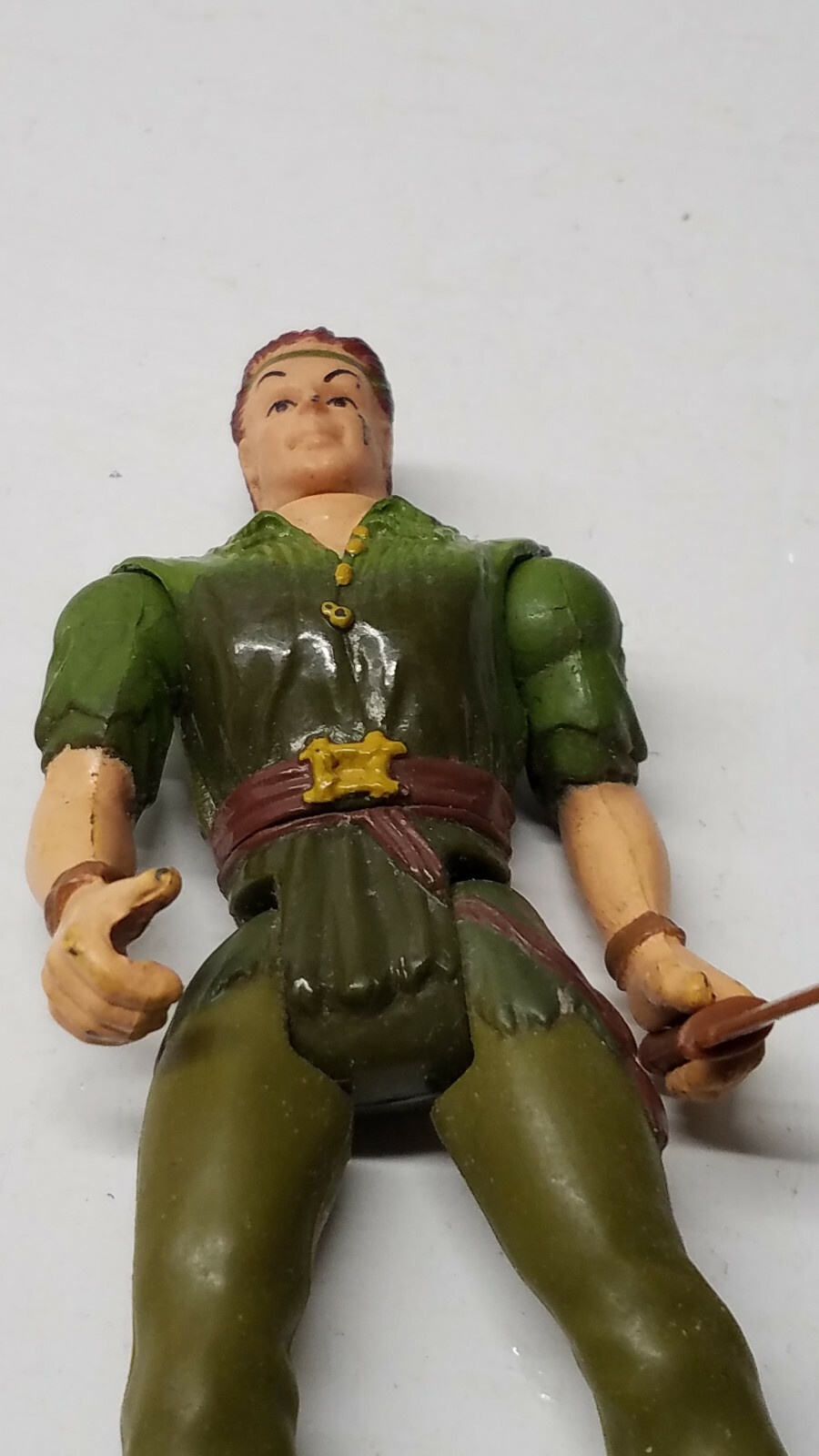 RARE 1991 Peter Pan Tri Star 4in. TV Movie Toy Action Figure Robin Williams