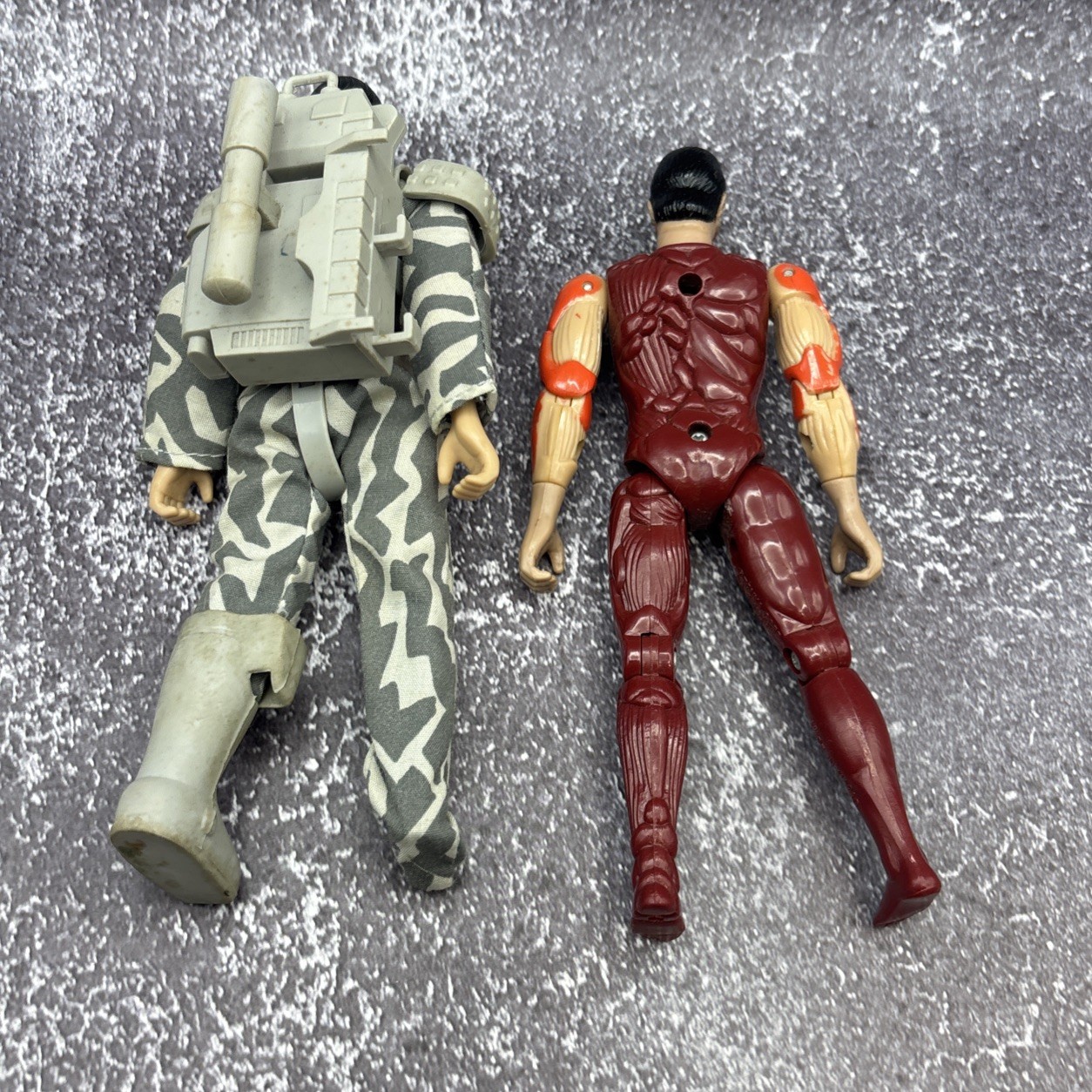 Tonka Spiral Zone Lt. Hiro And Overload Lot Of 2 Figures