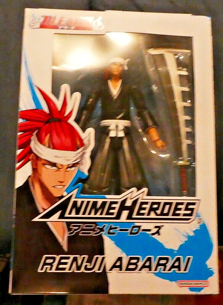 Bandai Bleach Renji Abarai Anime Heroes Action Figure