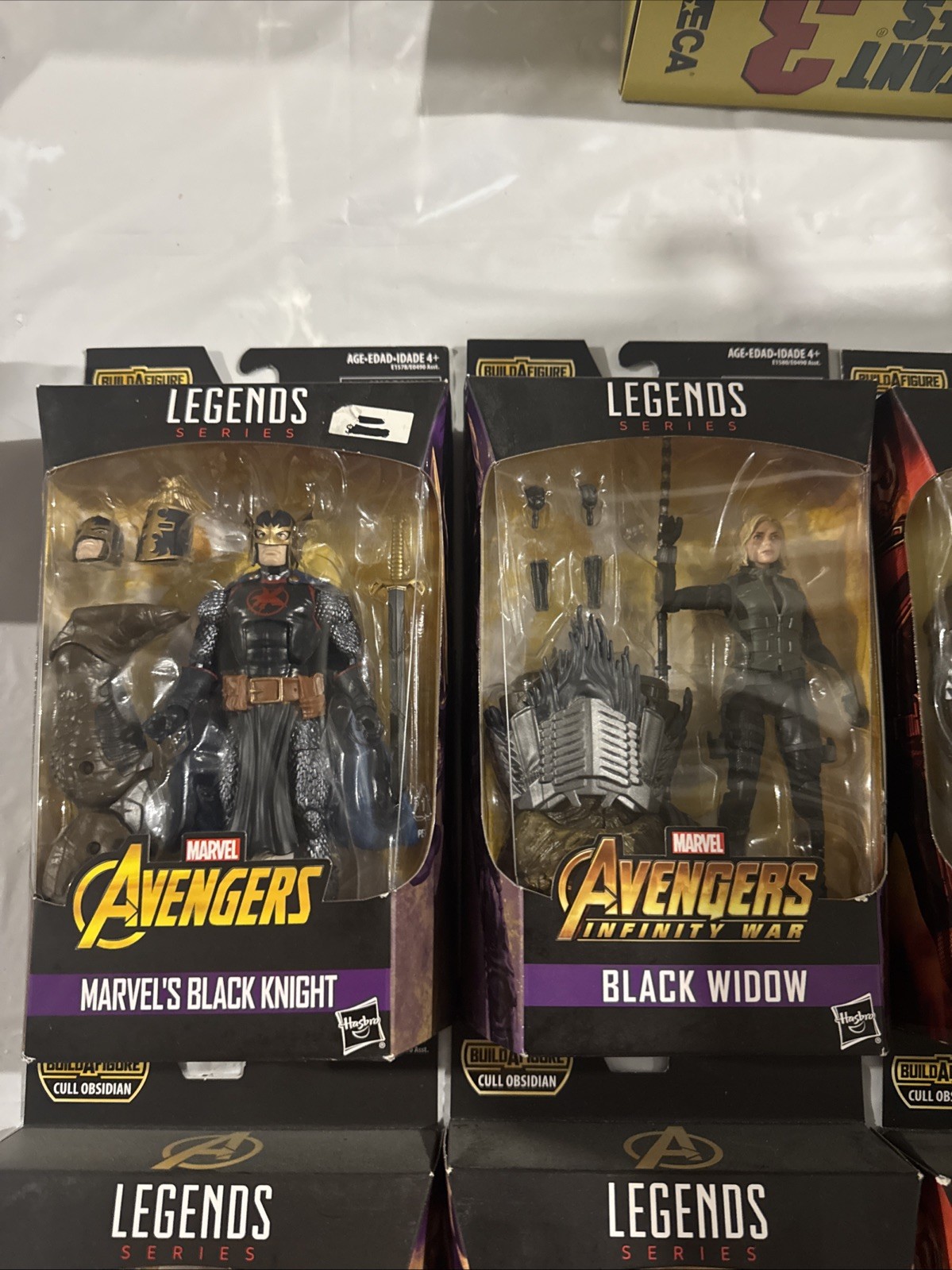 Marvel Legends Complete Set BuildAFigure CULL OBSIDIAN Brand New Hasbro 2017