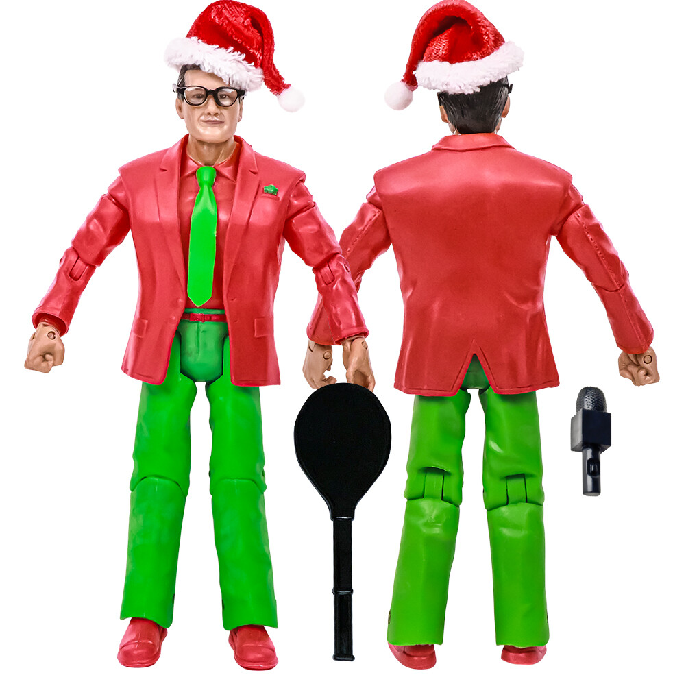 Legends of Professional Wrestling Series Figures: Jim Cornette Christmas Variant