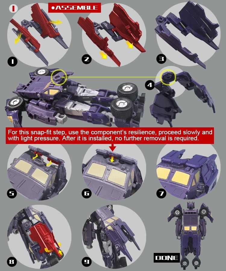 GoBettterStudio GB-1168 upgrade kits for Age of the prime Solus Prime,in stock