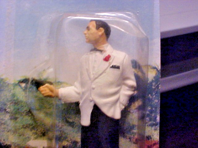 Original 1965 James Bond 007 Secret Agent Gilbert Plastic Figure New Old Stock
