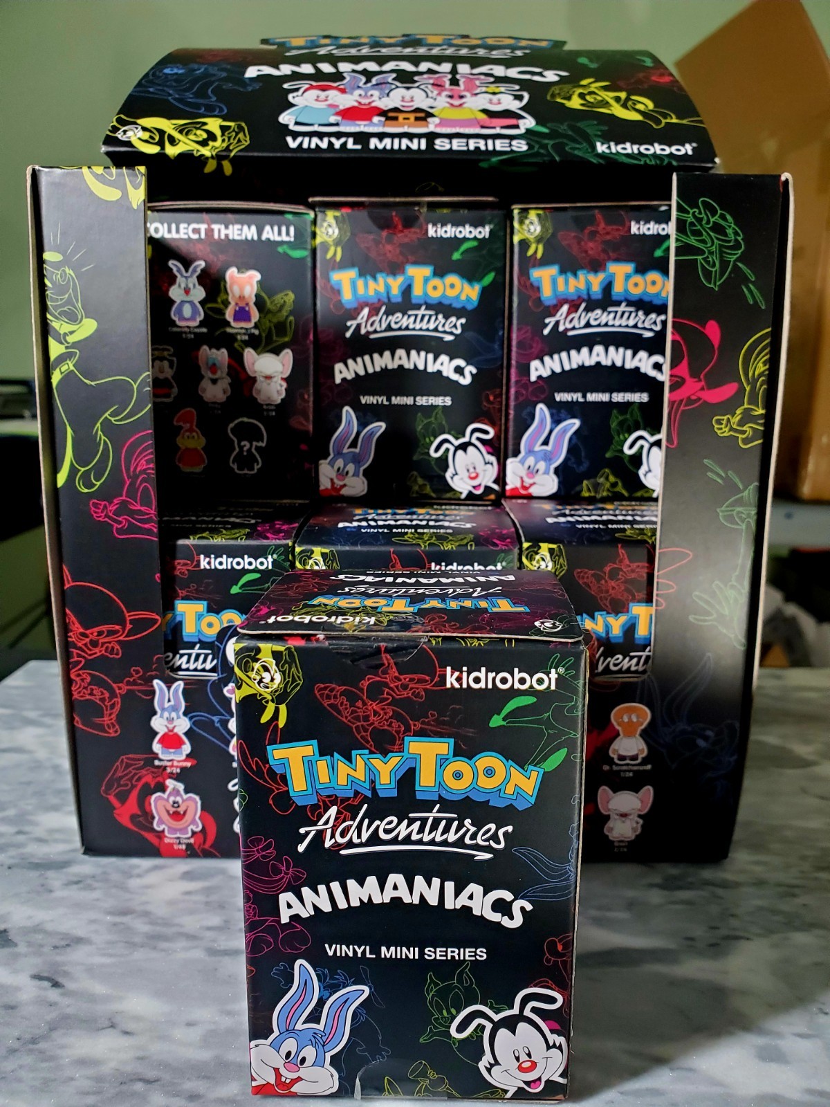Tiny Toon Animaniacs Mini Series Sealed Mini Box Christmas Stocking Stuffer