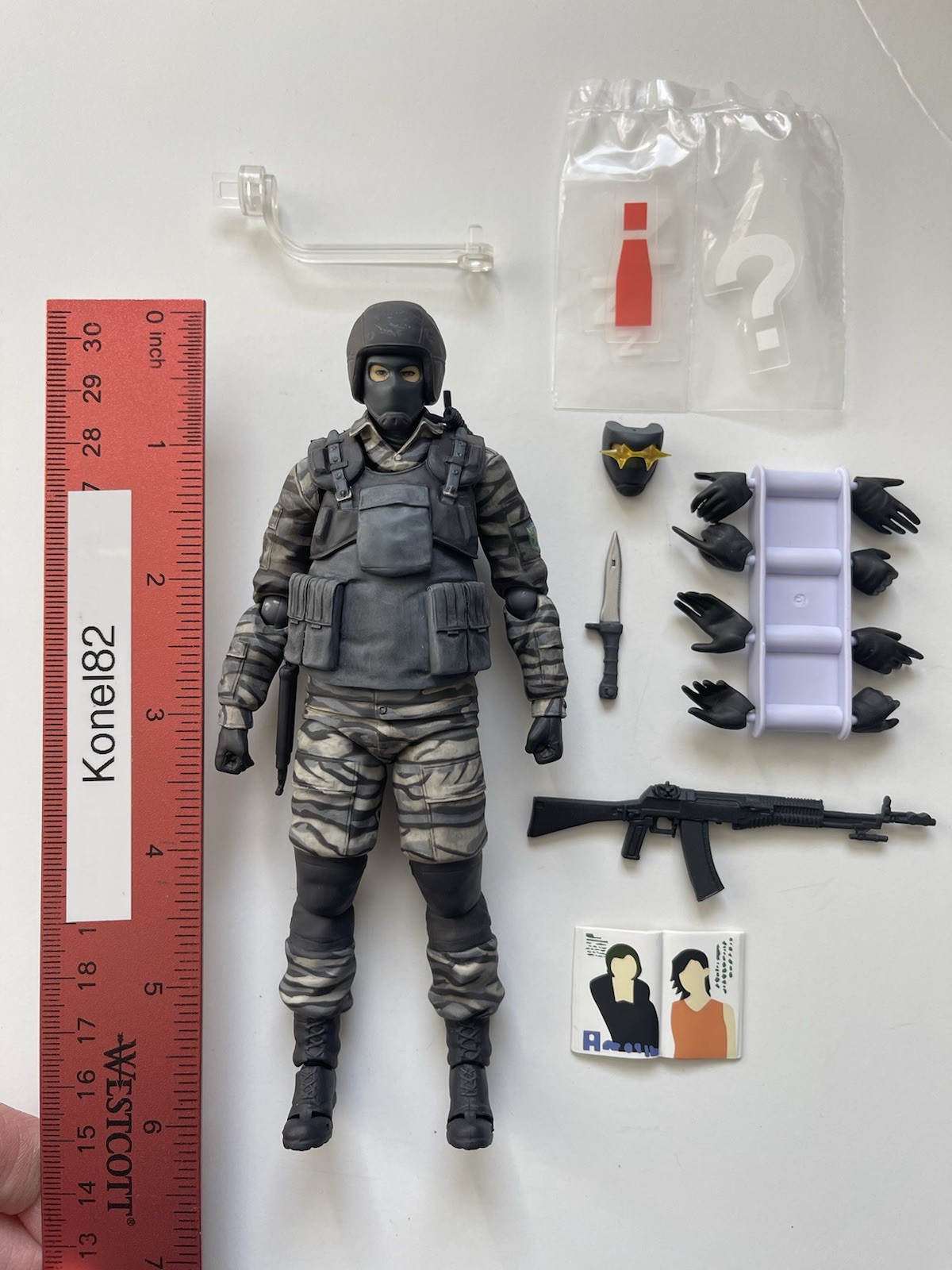 Figma Metal Gear Solid Gurlukovich Soldier Sons Of Liberty #298 Figure