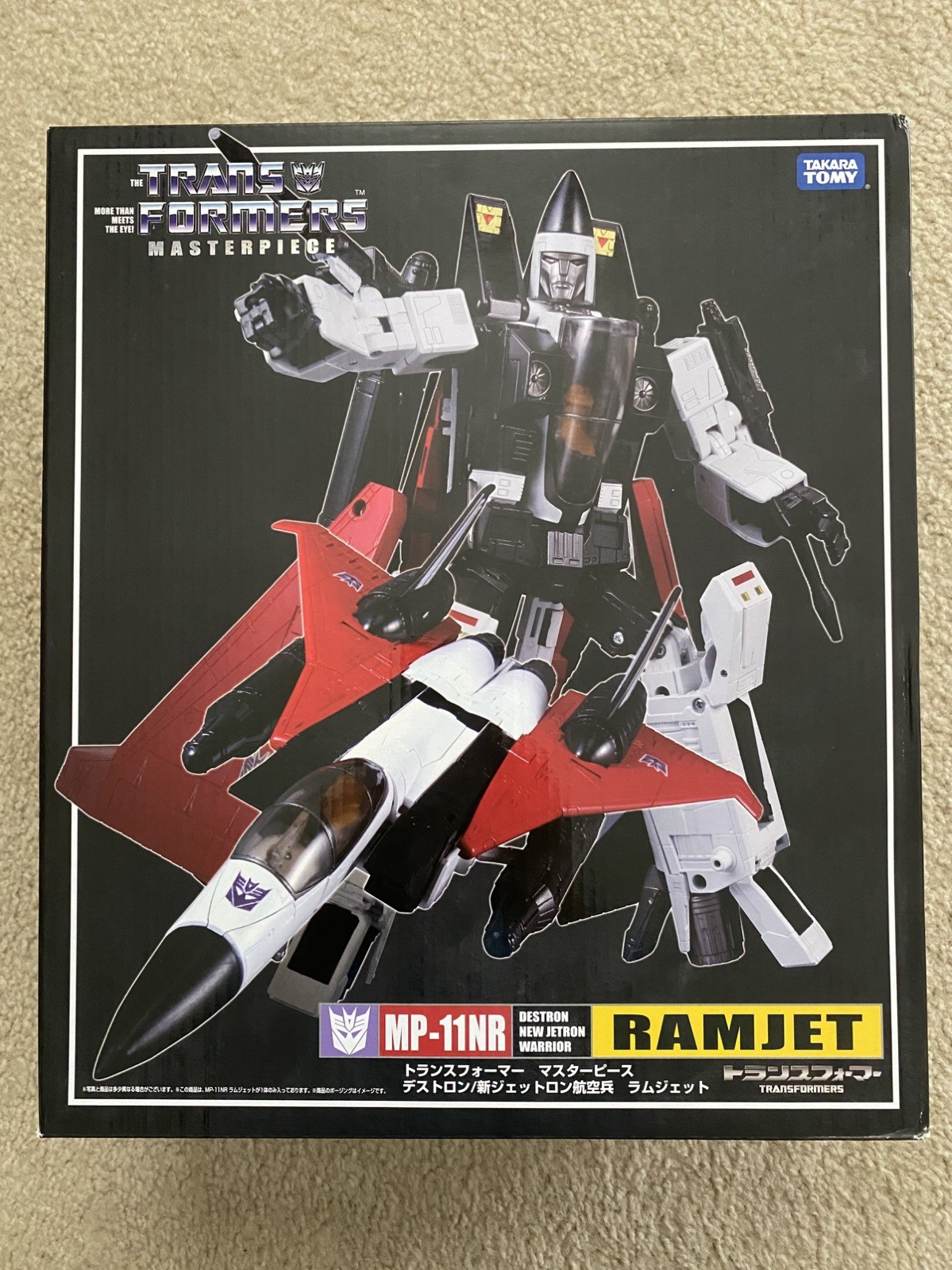Takara Tomy Transformers Masterpiece Ramjet MP-11NR New in Box – NOT a KO