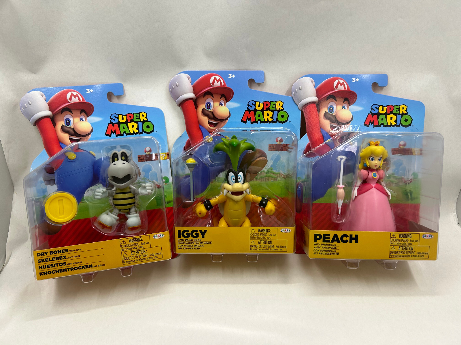 Super Mario 4″ Action Figures – Jakks Pacific – You Choose!